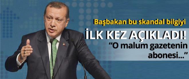 Başbakan, "bunu ilk kez paylaşıyorum" dedi ve açıkladı