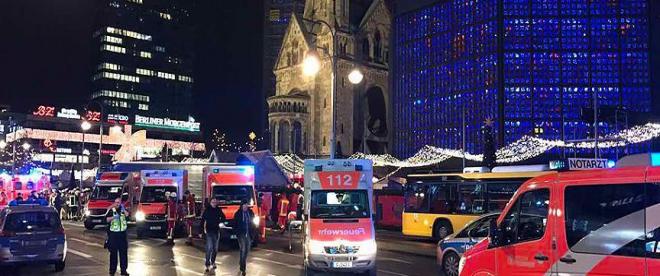 Berlinde kamyonlu saldırıda 12 ölü 48 yaralı