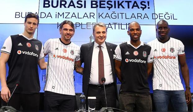 İşte Beşiktaşın yeni transferleri