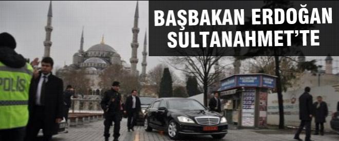 Başbakan Erdoğan, Sultanahmette