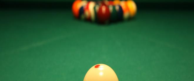 Okul &quot;astıran&quot; bilardo ders oldu