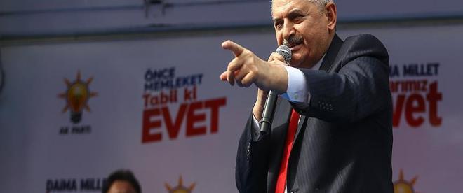 Yıldırım: Anayasa değişikliği Erdoğan için değil, her doğan içindir