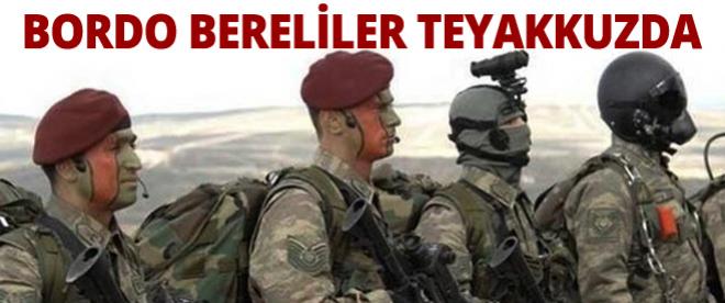 Bordo bereliler teyakkuzda