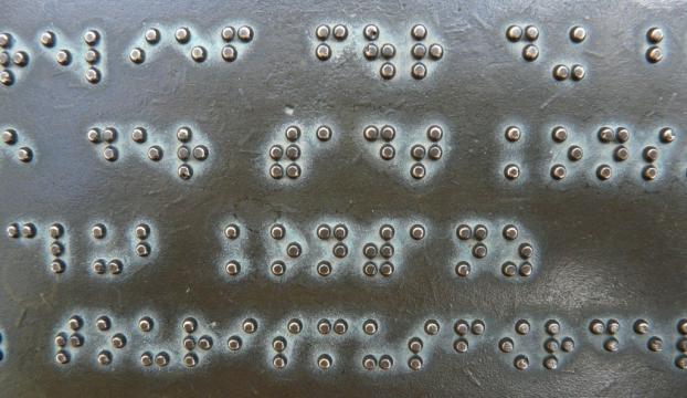 Görme engelliler için &quot;Her Yerde Braille&quot; kampanyası