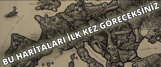 Bu haritaları ilk kez göreceksiniz