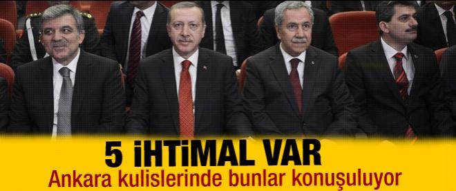 Bülent Arınç için 5 ihtimal var