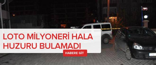 Loto milyoreni bir türlü huzuru yakalayamadı