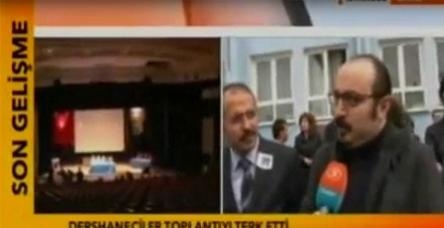 testCanlı yayın'da Erdoğan'a tehdit!