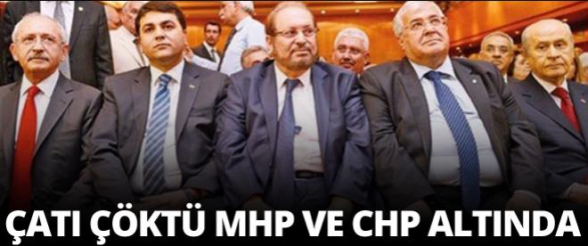 Çatı çöktü altında CHP ve MHP kaldı