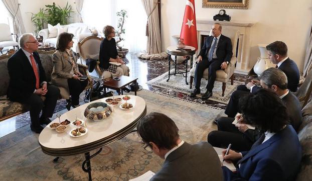 Dışişleri Bakanı Çavuşoğlu, BM raportörü Callamard ile görüştü