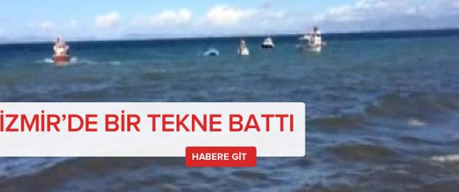 Balıkçı teknesi battı, 1 kişi kayıp