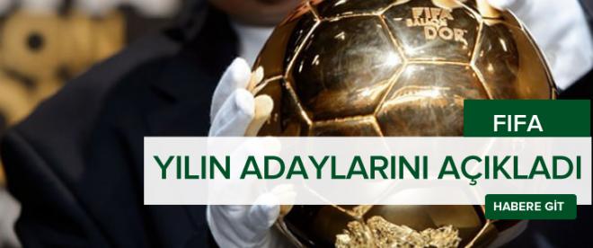 FIFA yılın adaylarını açıkladı