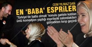 Cem Yılmazdan baba espriler