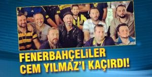 Fenerbahçeliler Cem Yılmazı kaçırdı