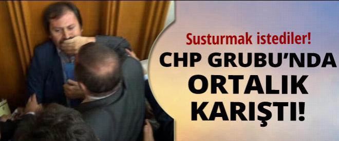 CHP Grubunda ortalık karıştı!