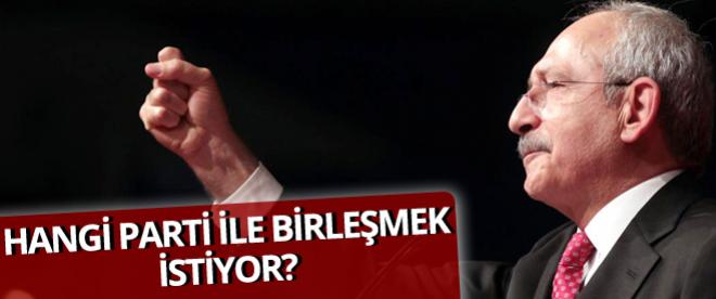 CHP Lideri, &quot;aslında birleşmeliyiz&quot; dedi