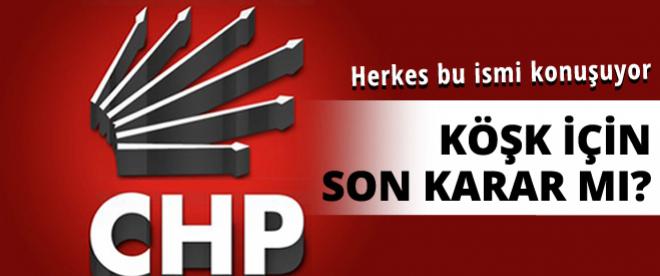 CHP'de köşk adaylığı için Büyükerşen'in adı öne çıkıyor