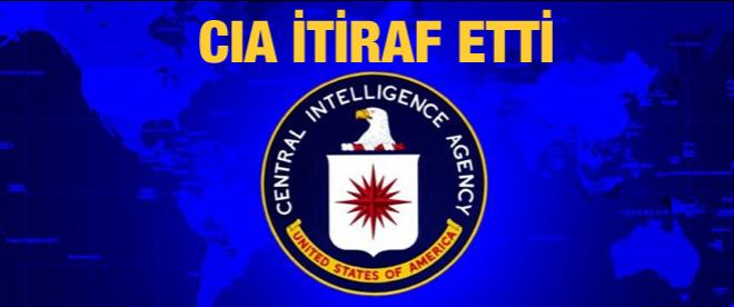 CIA sonunda itiraf etti