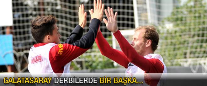 Galatasaray derbilerde bir başka...