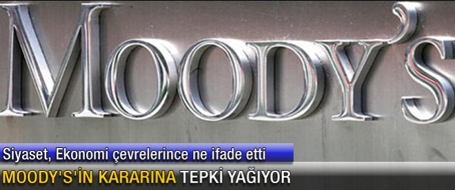 Moody's'in kararına tepki yağıyor