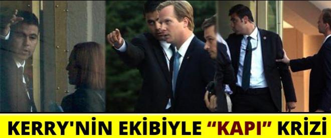 Kerrynin ekibiyle kapı krizi