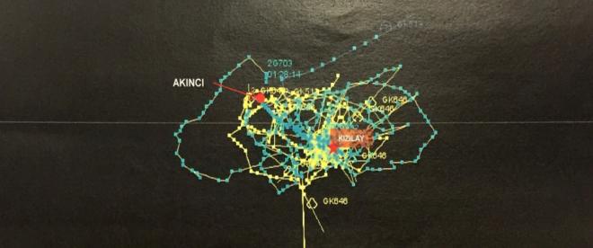 Darbe girişiminin radar izleri tespit edildi