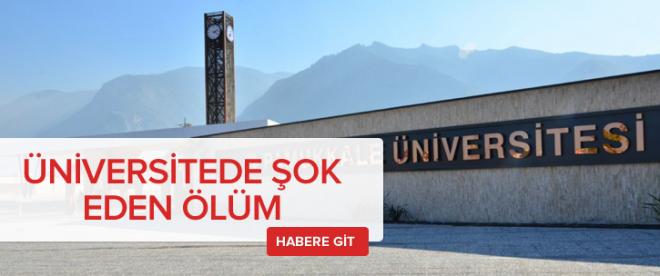 Üniversitede şok eden ölüm