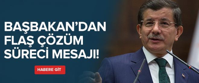 Başbakan Davutoğlunun grup konuşması