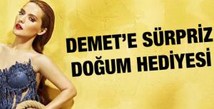 Demete sürpriz doğum hediyesi