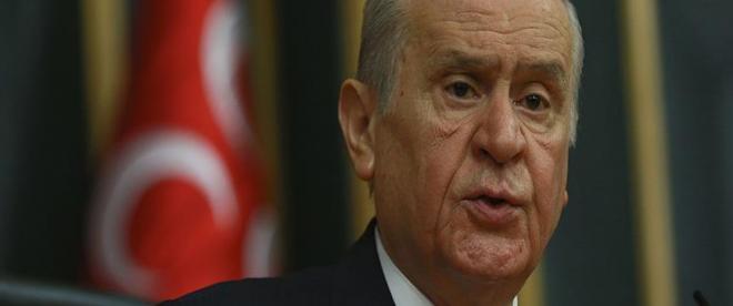 Bahçeli: Hainlerin başına gök kubbeyi yıkacağız