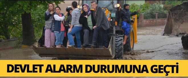 Devlet alarm durumuna geçti