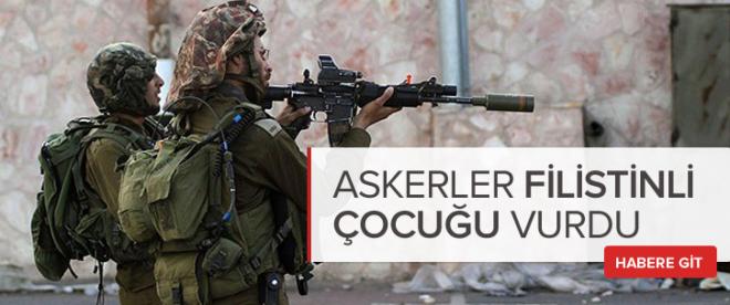 İsrail askerleri Filistinli çocuğu öldürdü