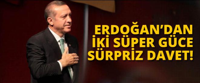 Erdoğandan Obama ve Putine sürpriz davet!