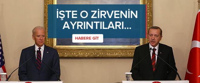 İşte zirvenin ayrıntıları...