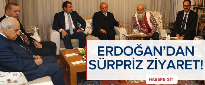 Erdoğandan sürpriz ziyaret