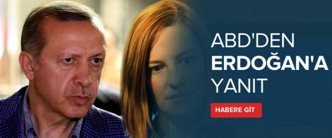 ABDden Erdoğana yanıt