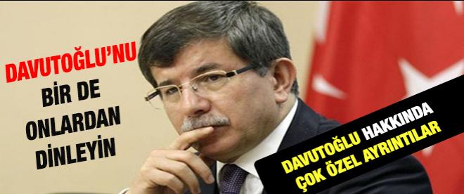 Davutoğlunu bir de onlardan dinleyin