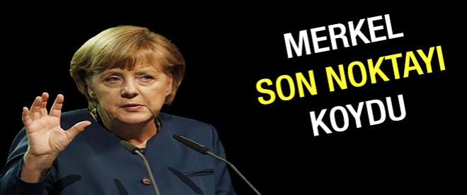 Merkel: PKKya silah yok