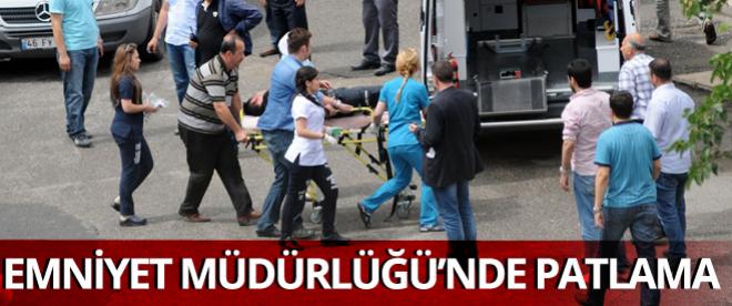 Emniyet Müdürlüğü poligonunda patlama!