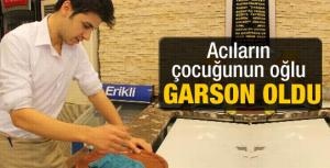 Emrahın oğlu garson oldu