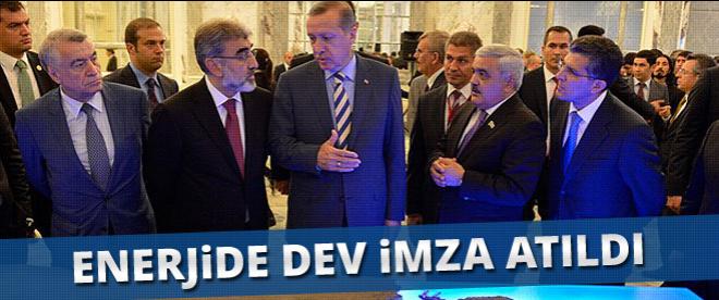 Enerjide dev imza atıldı