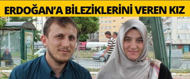 Başbakana bilezik veren kız ortaya çıktı