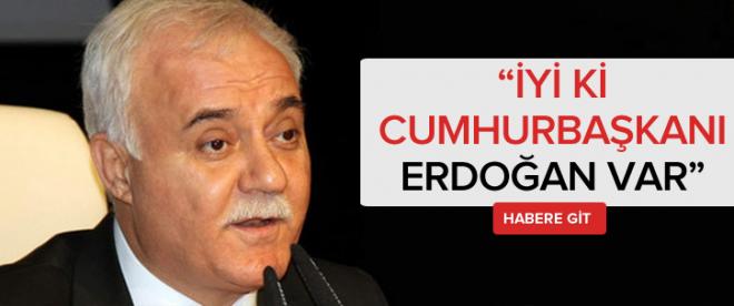 İlahiyatçı Nihat Hatipoğlu: İyi ki Erdoğan var