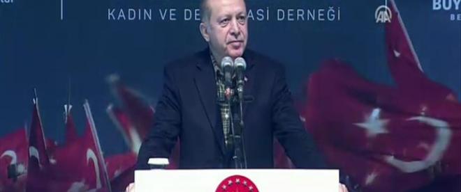 Erdoğan: Almanyanın uygulamaları geçmişteki Naziden farklı değil