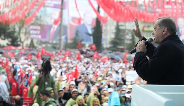 Erdoğan: Ne PYDyi ne YPGyi sınırlarımızda asla barındırmayız