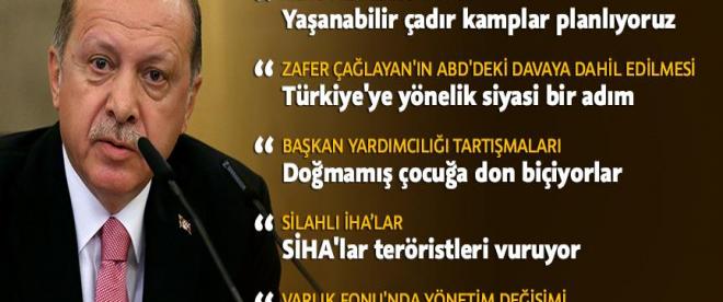 Cumhurbaşkanı Erdoğan: Şimdi yüzüme bakamıyor