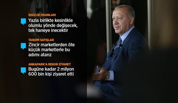 Cumhurbaşkanı Erdoğan, gençlerin sorularını yanıtladı