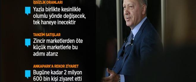 Cumhurbaşkanı Erdoğan, gençlerin sorularını yanıtladı