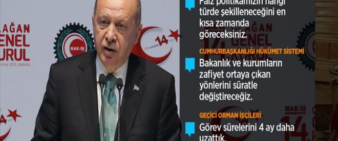 Cumhurbaşkanı Erdoğandan Merkez Bankası açıklaması