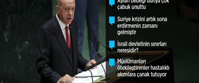 Cumhurbaşkanı Erdoğan BMde konuştu: Dünya 5ten büyüktür